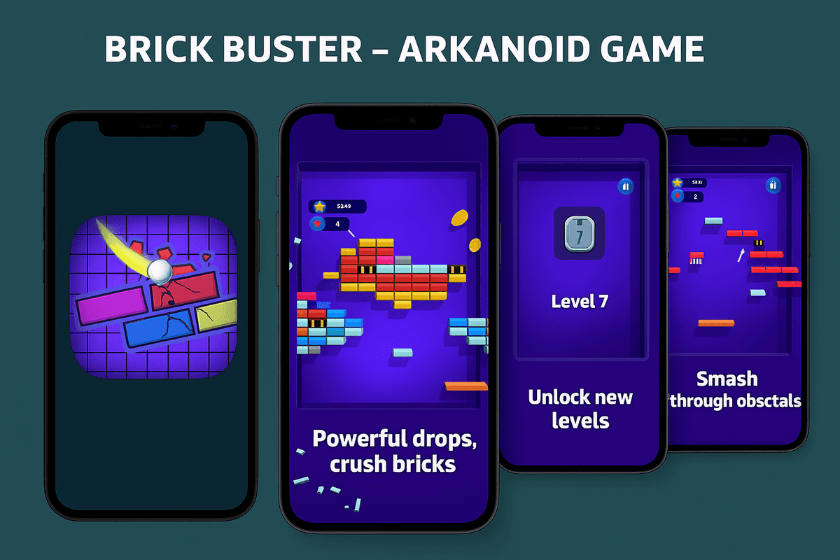 Brick Hit: Shoot & Brick Game