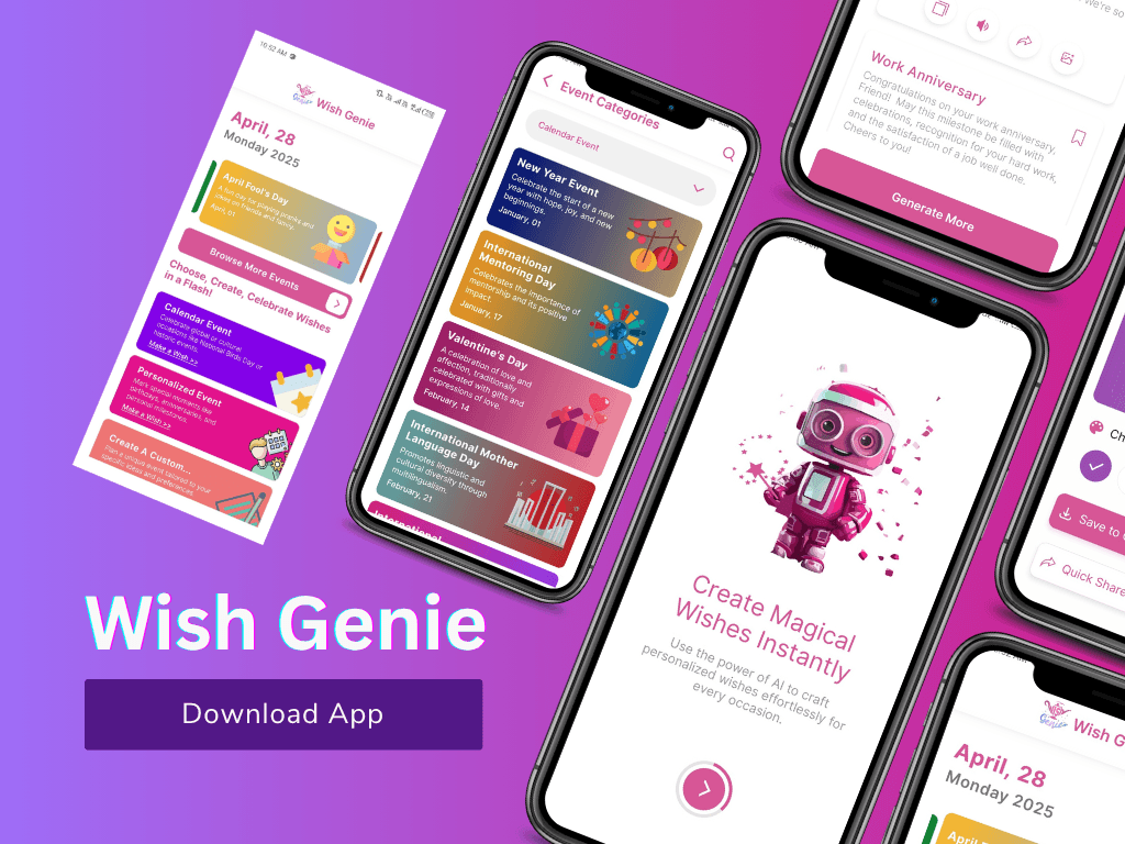 Wish Genie occasion calendar detail